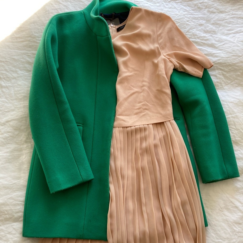 J Crew Stadium Jacket - Emerald Green